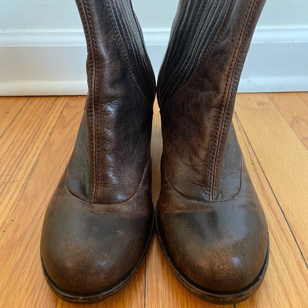 Chie Mihara Ankle boots size 37/US 7 Brown - Picture 3 of 8